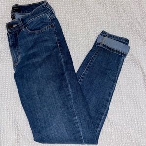 Banana Republic Stretch Dark Skinny Jeans